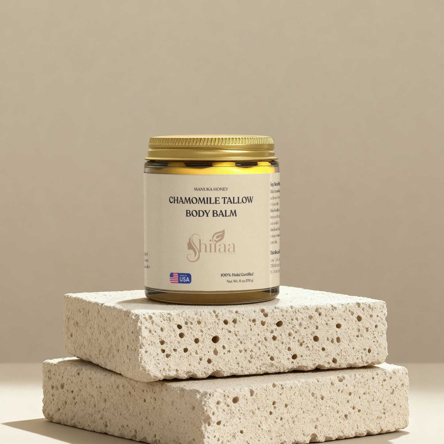 Manuka Honey Chamomile Tallow Body Balm