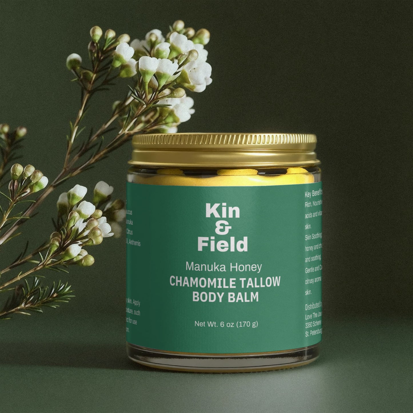 Manuka Honey Chamomile Tallow Body Balm