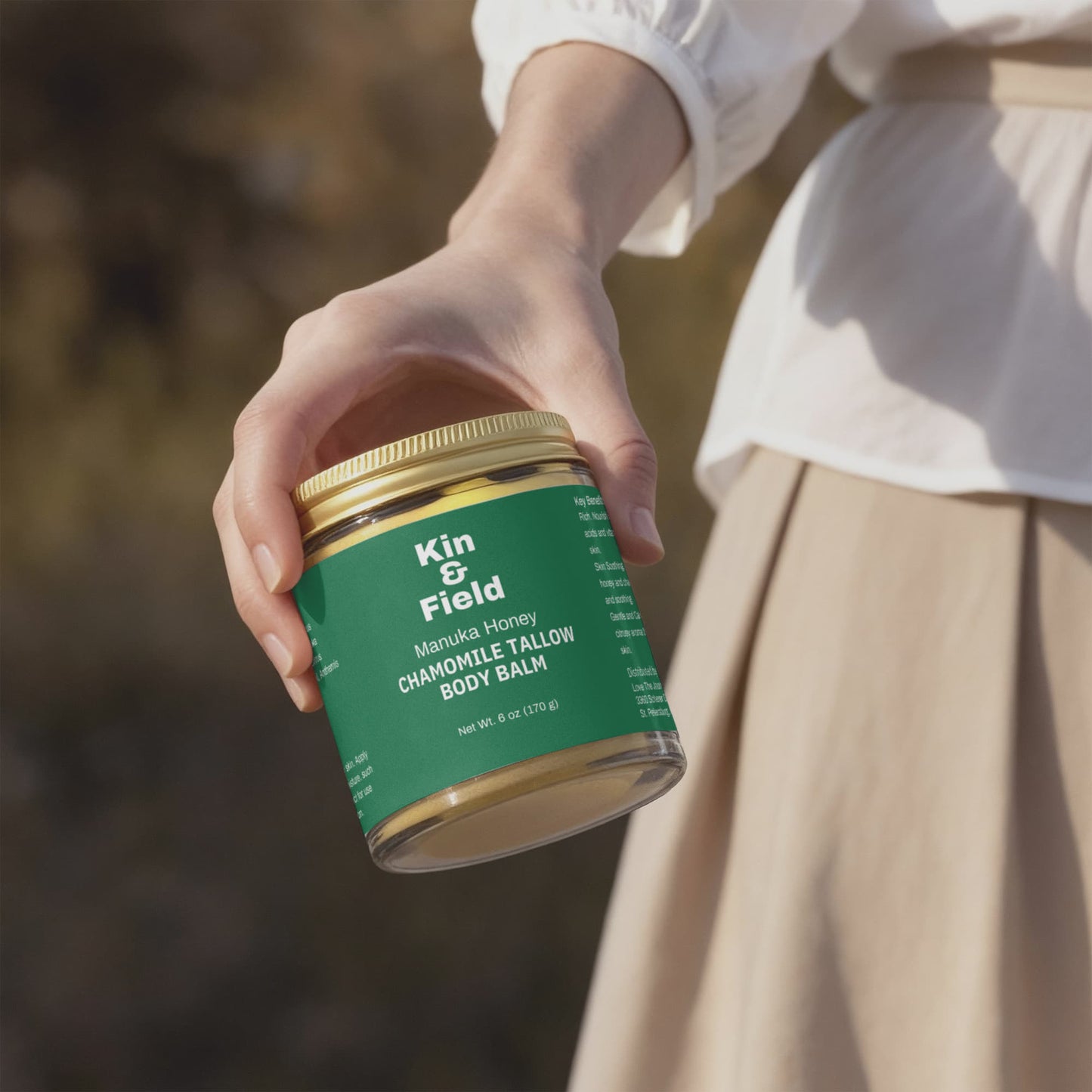 Manuka Honey Chamomile Tallow Body Balm