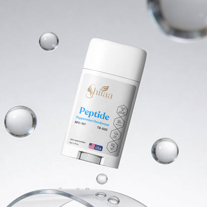 2 Pack Peptide Peppermint Deodorant