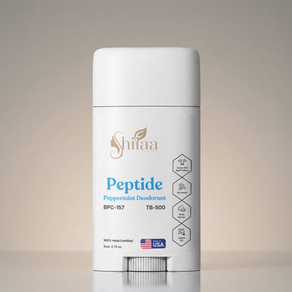 2 Pack Peptide Peppermint Deodorant